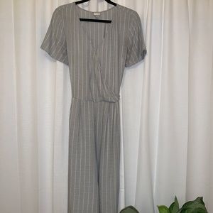 A New Day Linen Striped Jumper